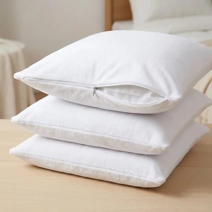 SleepShield Waterproof Pillow Protectors — Pack of 2