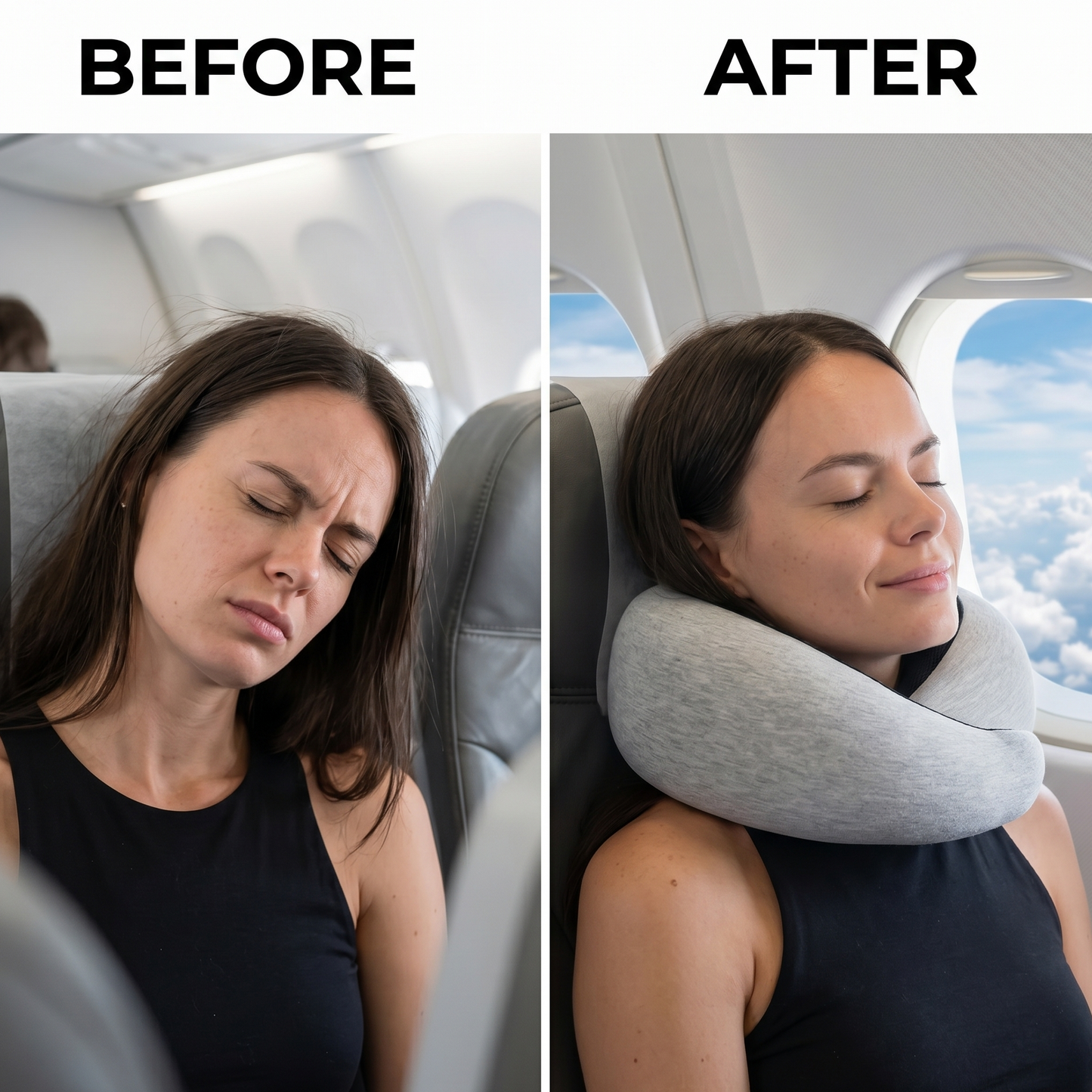 Neck Support Travel Pillow