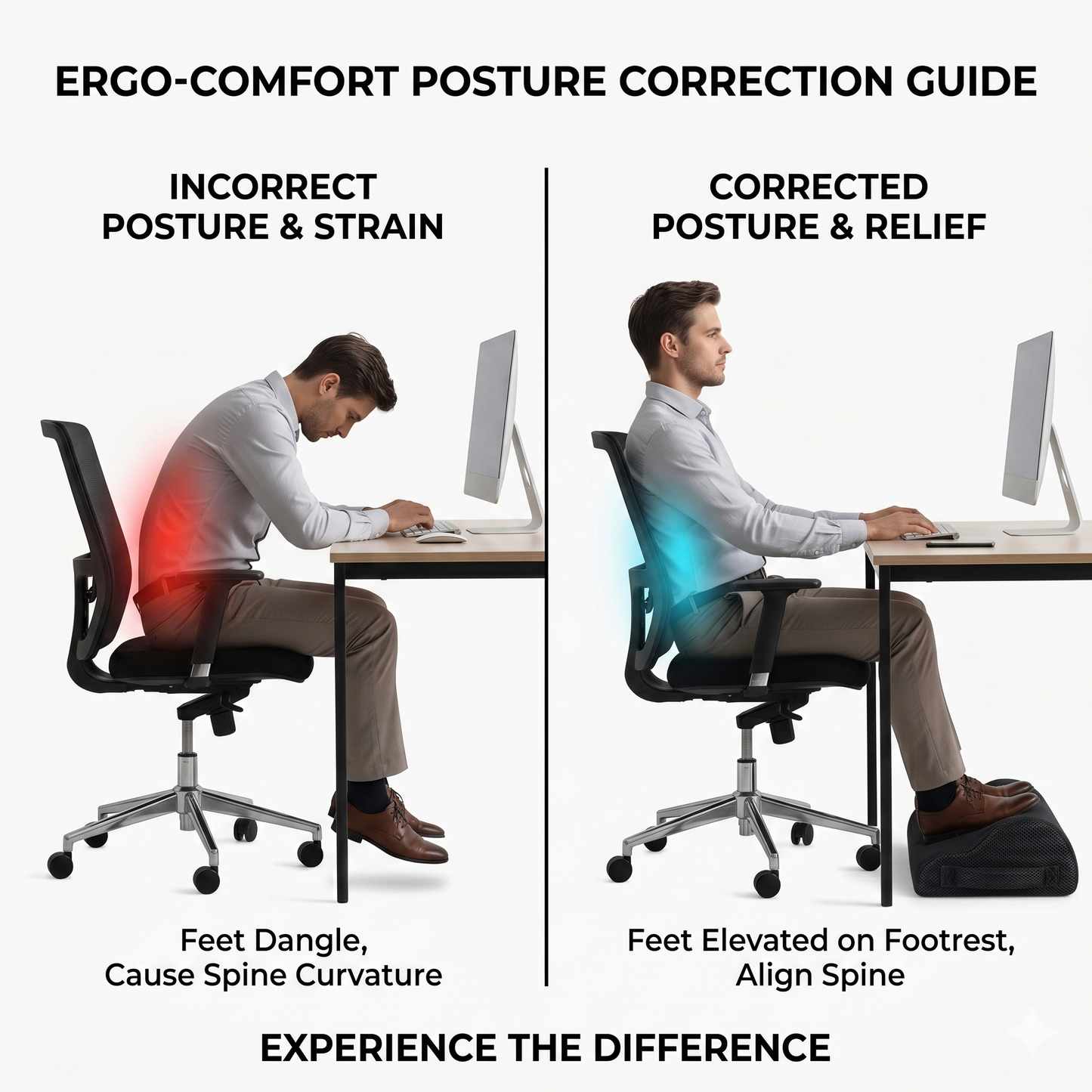 ErgoFoot Support Pillow