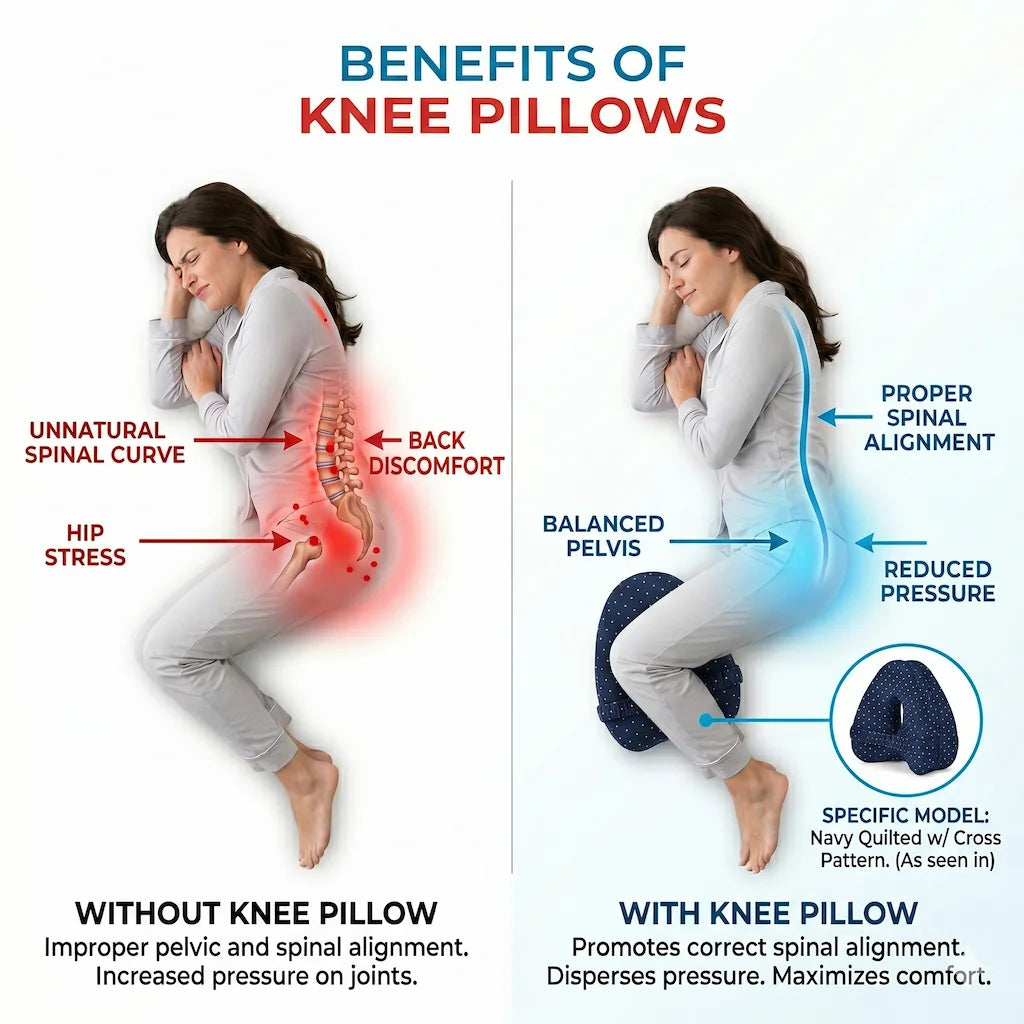 SideRest Knee Pillow