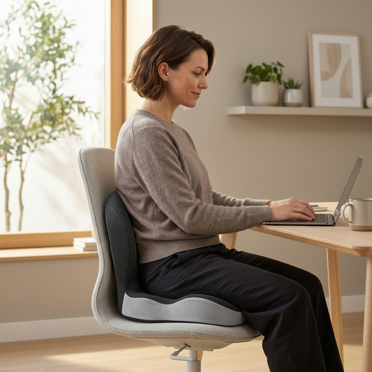 Ergonomic L-Shape Seat Cushion