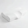 DreamAlign contour cervical pillow — white memory foam on light background