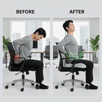 Ergonomic L-Shape Seat Cushion