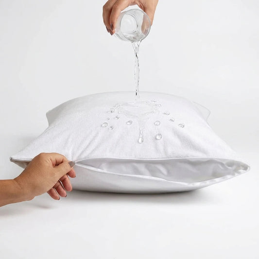 SleepShield Waterproof Pillow Protectors — Pack of 2