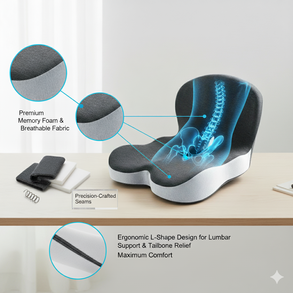 L-Shape Seat Cushion